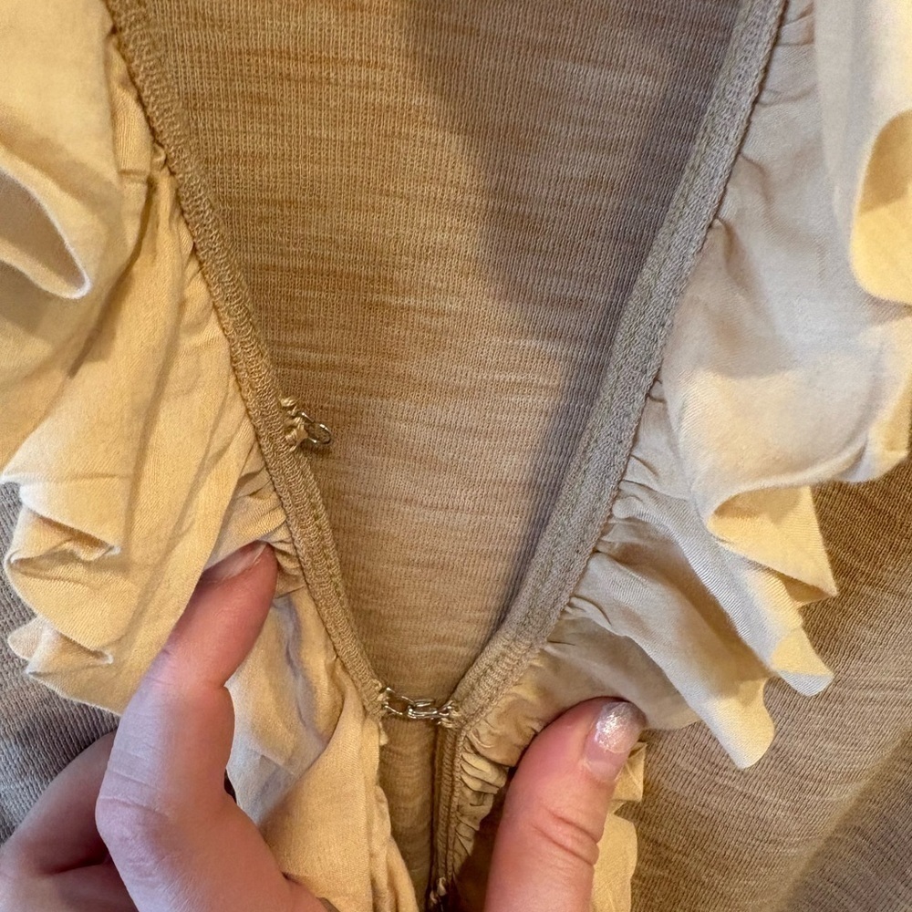 Kookai Ruffle Trim Cardigan - Picture 5 of 6